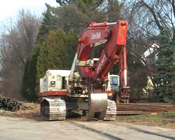 The Last Rail Being Removed