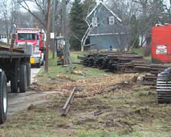 The Last  Rail Being Removed