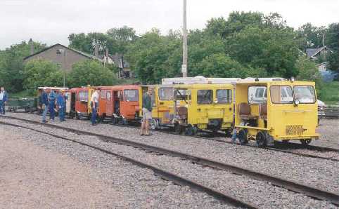 Motorcar Lineup in Rhinelander