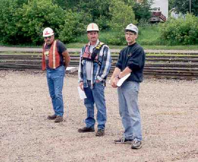 Max, Norm & Pat at Safty Meeting