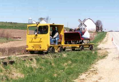 Jim's Motorcat and Flat Car