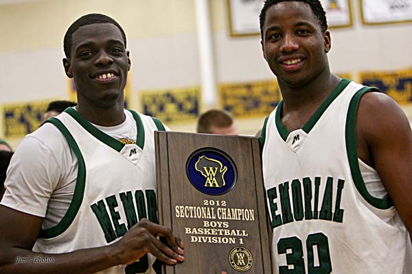 Madison Memorial Boys 2012 Sectional Div 1 Champions